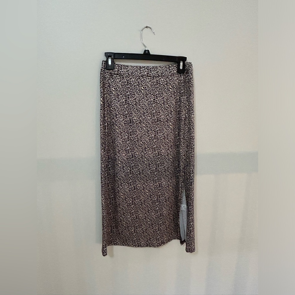 Amazon really fun leopard print skirt